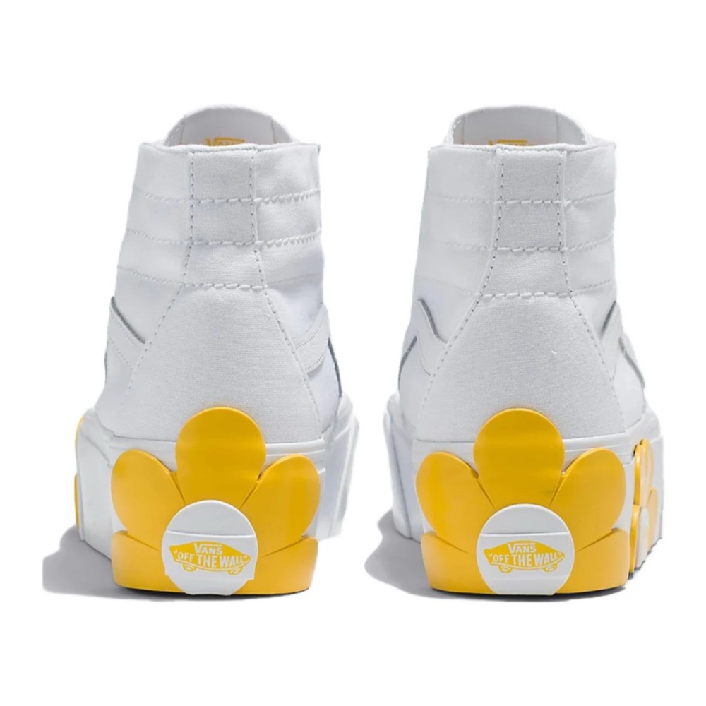 Vans SK8-Hi Tapered Stackform OSF Platform Sneakers Yellow Daisy W 9.5/ M 8 - Picture 5 of 16